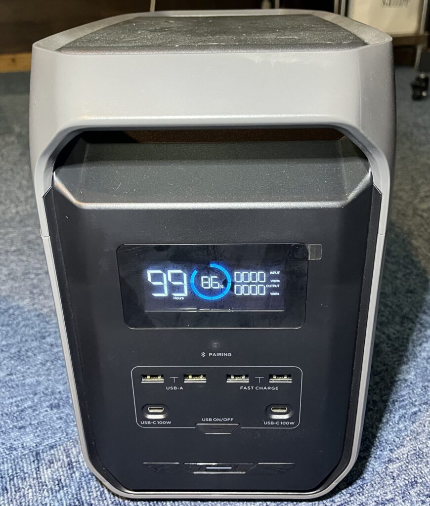 2026年2月に買い増した新品のEcoFlow DELTA 3 1500単体ショット